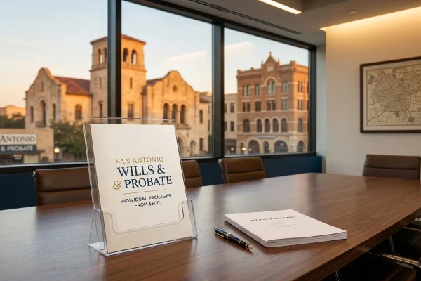 San Antonio Wills and Probate Packages from $300 by Attorney Genaro Cortez